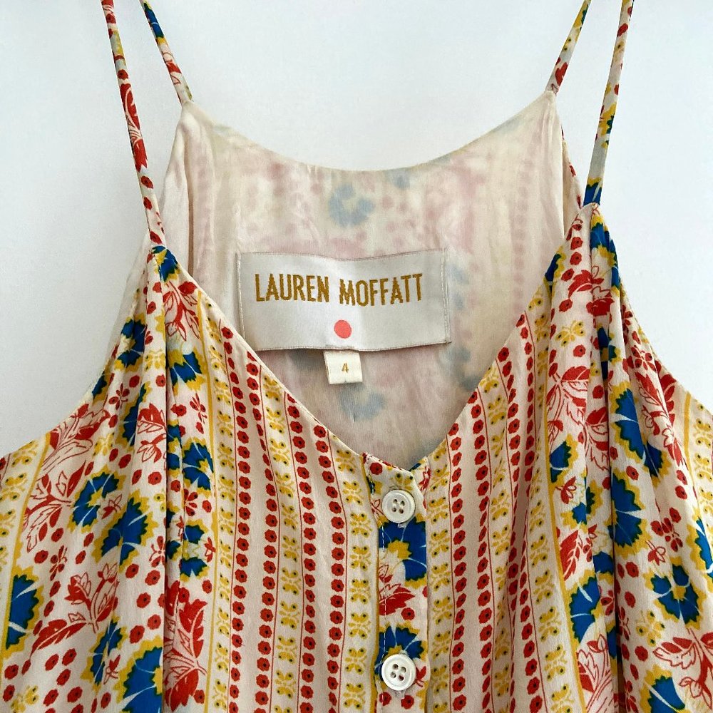 Lauren Moffatt Boho Floral Print Dress